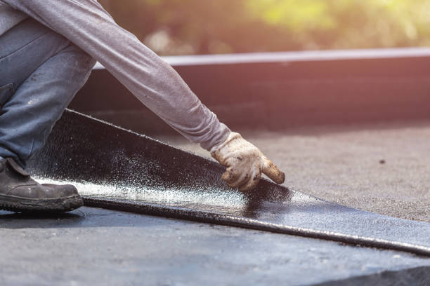 Professional Waterproofing technician working in Hyattsville, MD
